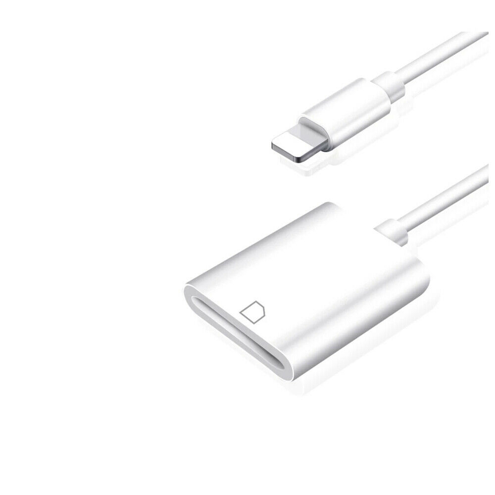 Camera Reader to Micro SD TF Card Adapter Converter for iPad iPhone 12 Pro X Max - Fresh Stock Dated February 2026