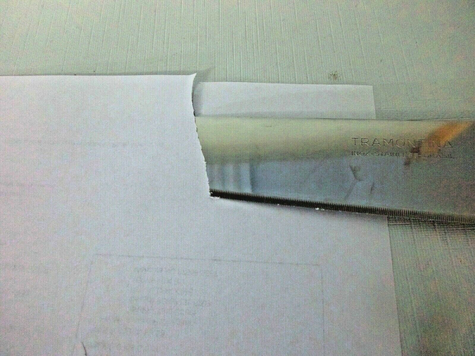 Tramontina kitchen and steak knife set in a wood block - Fresh Stock Dated December 2025