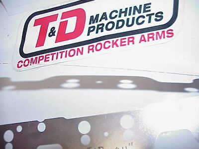 2 NEW T & D Stand Shims for SB2.2 Chevy Aluminum Heads .016