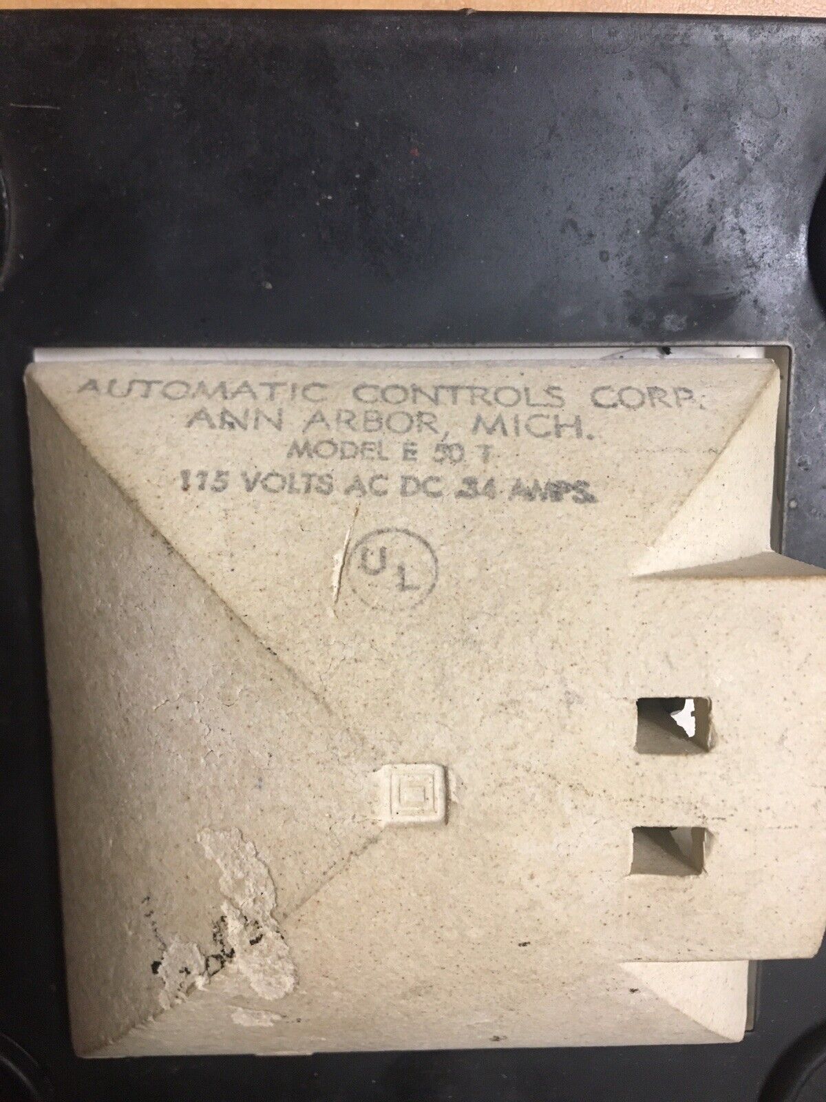 vtg mid century modern electric food warmer porcelain tile floral NO CORD - Fresh Stock Dated February 2026