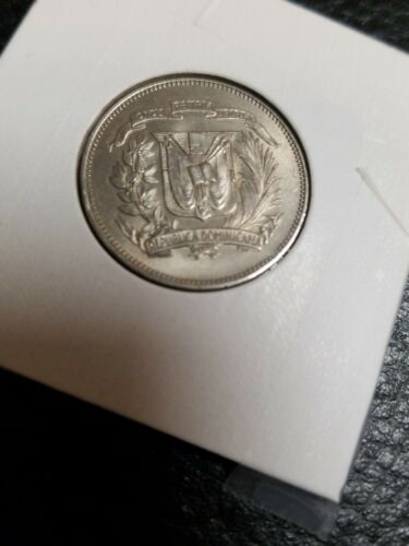 25 Centavos 1967 Dominican Repúblic  high grade! - Fresh Stock Dated December 2025