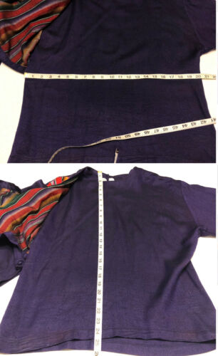 Vintage Hairston Roberson Ropa Wrap Top Medium Skirt 12 Purple Southwest Latin - Fresh Stock Dated December 2025