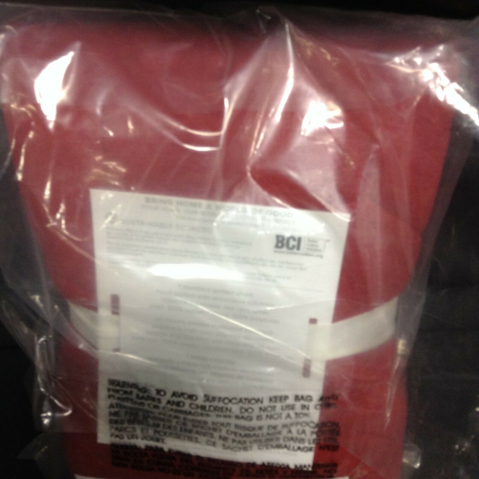 Pottery Barn Kids Heathered Jersey Bed Quilted Sham Twin Standard Red - Fresh Stock Dated December 2025