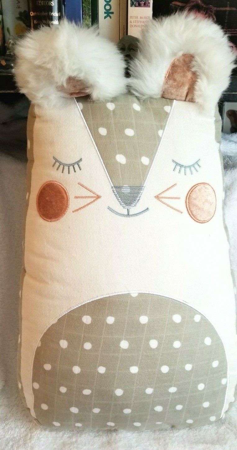 Pottery Barn Kids Pillow New Without Tags LLAMA, FOX.....? ADORABLE! - Fresh Stock Dated December 2025