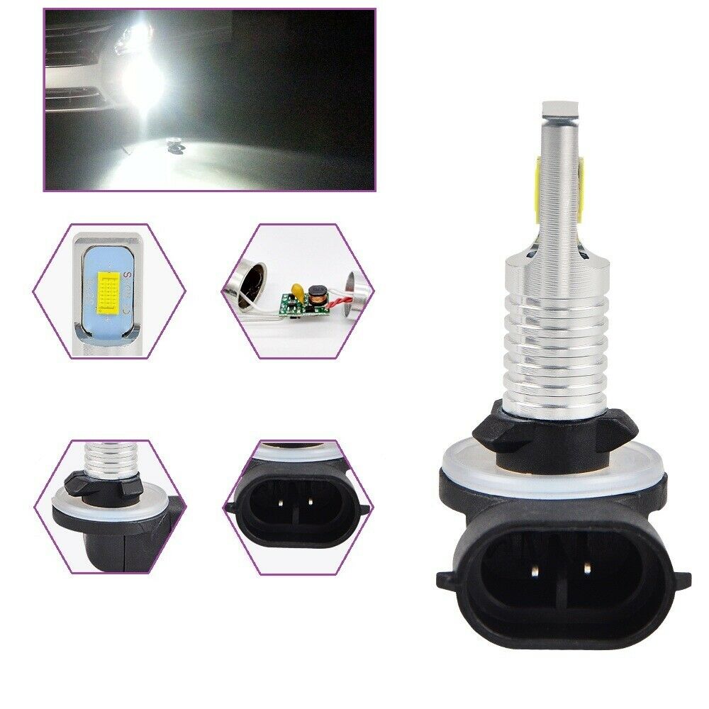 Foglight For Harley FLHTCUSE FLHTK FLHTCU 100W LED 881 Fog Light Lamp 6500K Bulb - Fresh Stock Dated February 2026