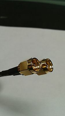 10 FT SMA plug TO  SMA plug LMR-100A  coax cable  50 ohm ( male to male) - Fresh Stock Dated December 2025