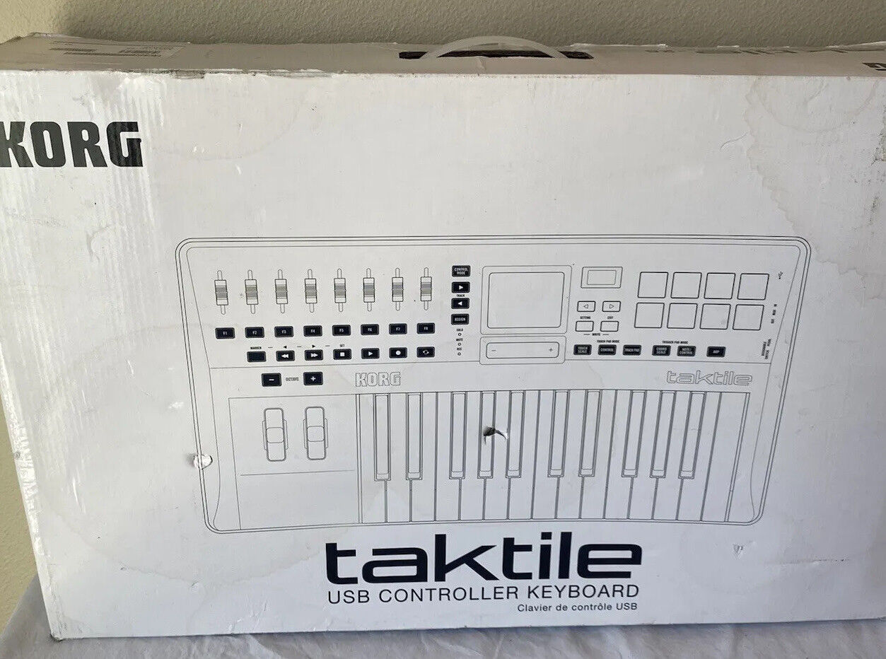 KORG TAKTILE-25 MIDI Keyboard 25 With Box - Fresh Stock Dated February 2026