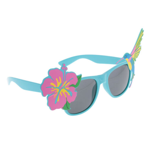 Hawaiian Sunglasses Floral Bird Funny Glasses Beach Party Fancy Dress - Fresh Stock Dated February 2026