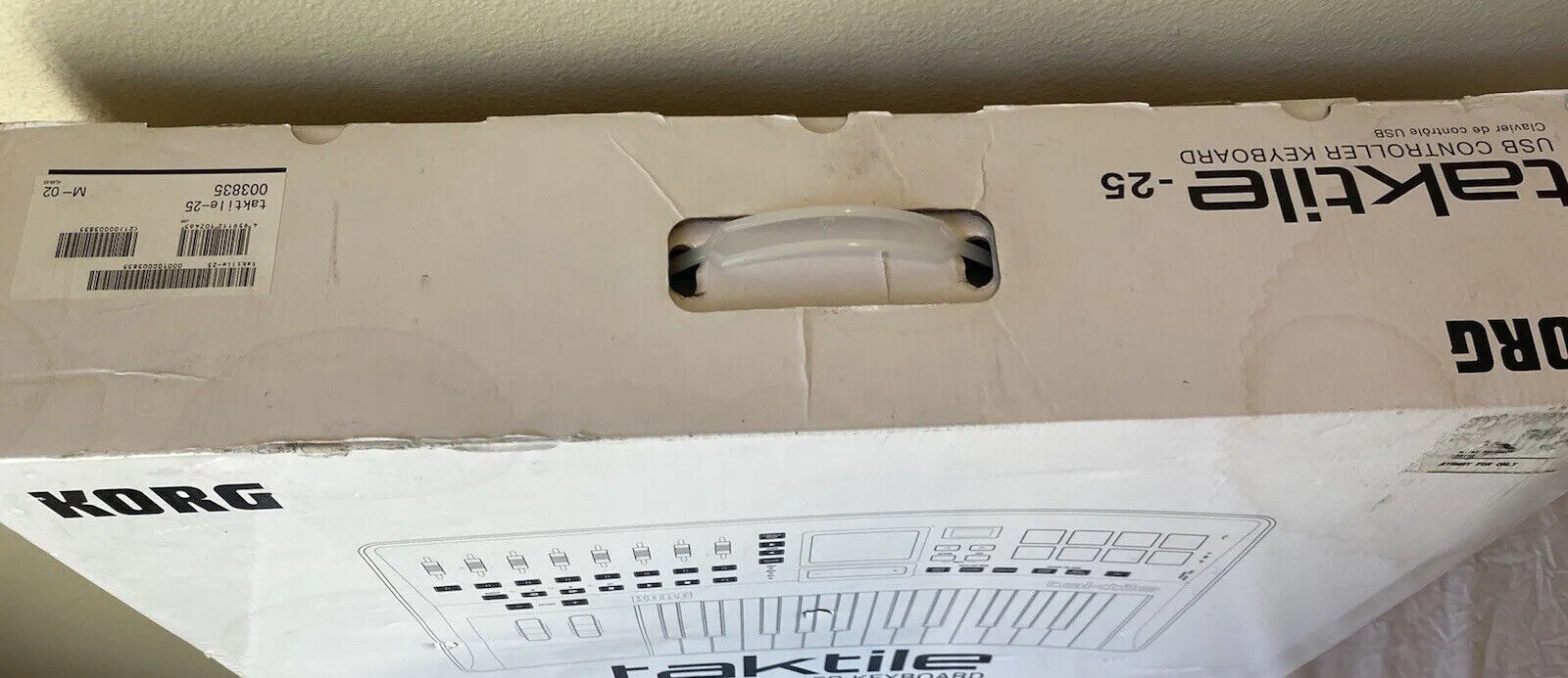 KORG TAKTILE-25 MIDI Keyboard 25 With Box - Fresh Stock Dated February 2026