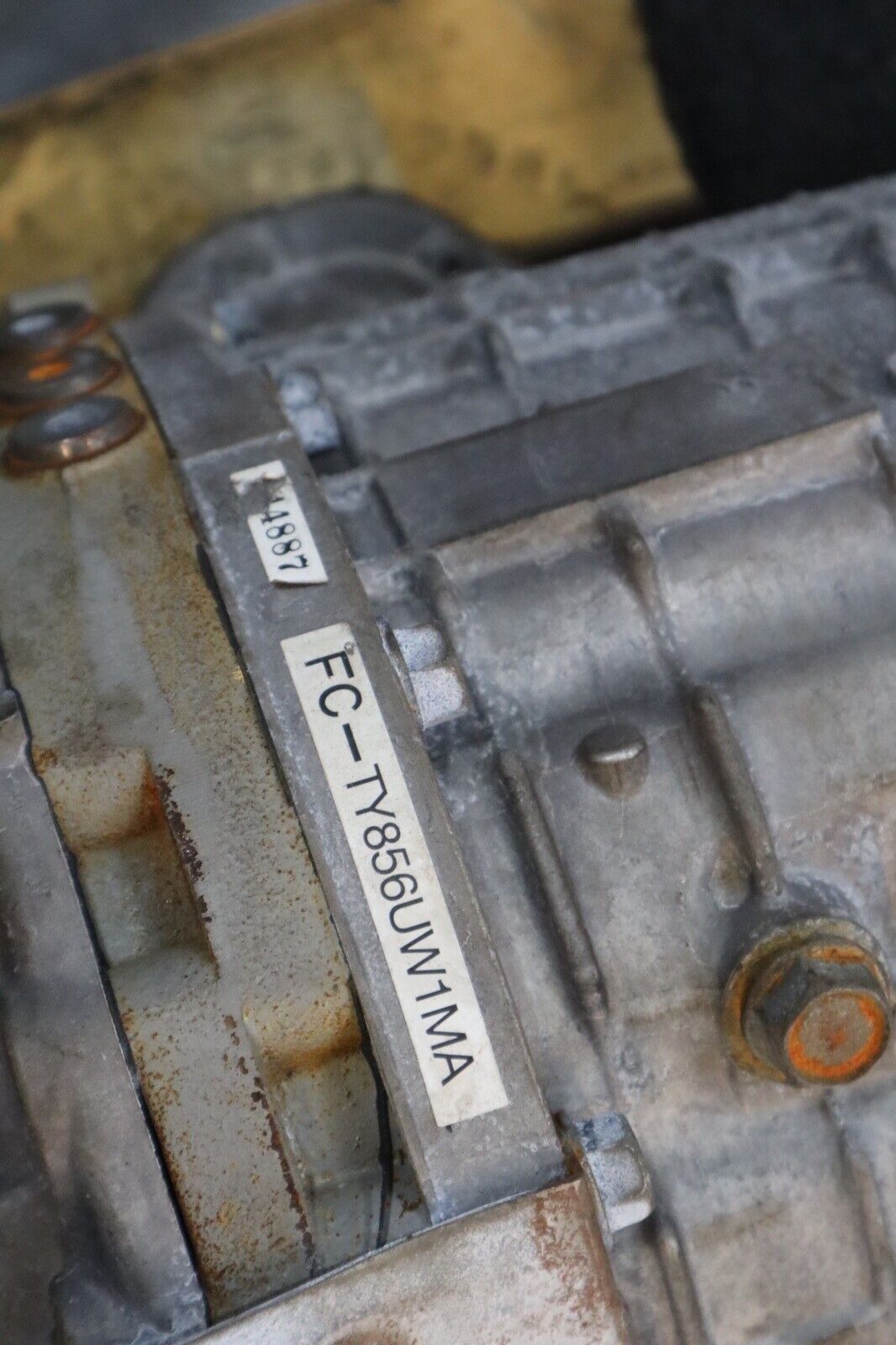 08-14 SUBARU IMPREZA WRX STI EJ257 OEM 6 SPEED MANUAL TRANSMISSION TY856UW1MA - Fresh Stock Dated February 2026