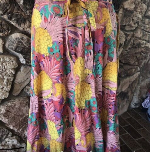 33” waist vintage tropical skirt - Fresh Stock Dated February 2026