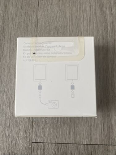 APPLE IPAD CAMERA CONNECTION KIT & CABLE MC531ZM/A Model A1362 A1358 New GENUINE - Fresh Stock Dated February 2026
