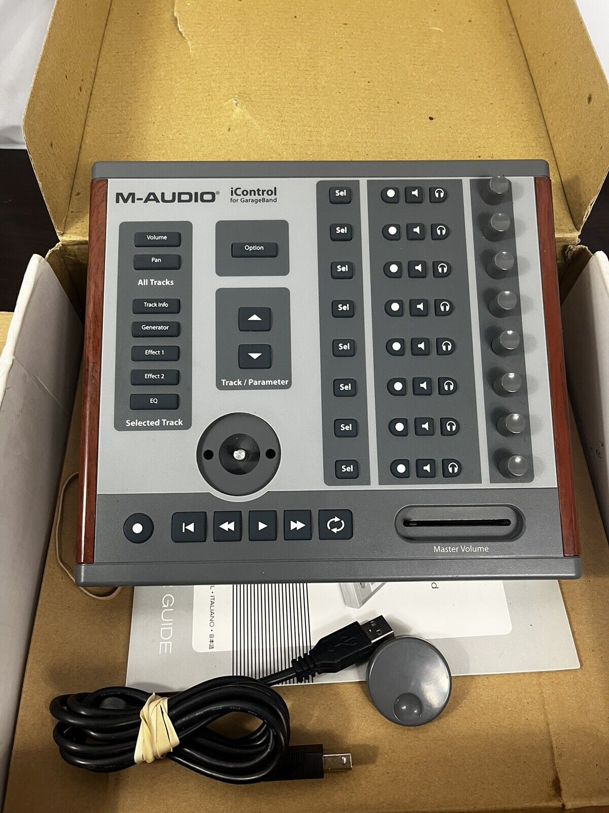 M-Audio iControl Garage Band Controller - Also Works With Logic - Fresh Stock Dated February 2026