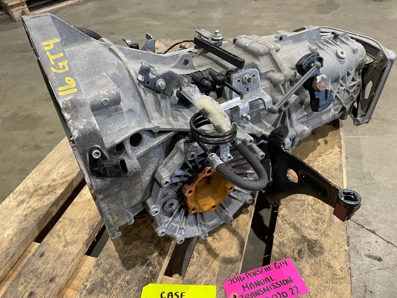 2016 PORSCHE CAYMAN GT4 3.8 981 6sp MANUAL TRANSMISSION 12-16 18K - Fresh Stock Dated February 2026