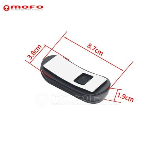 ABS Motorcycle Bike Helmet Night Light USB Charge LED Safety Signal Warning Lamp - Fresh Stock Dated February 2026