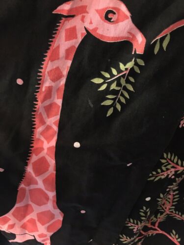 Vintage 1950’s Giraffe Novelty Print Panel Skirt JC Penny’s Circle Skirt - Fresh Stock Dated March 2026