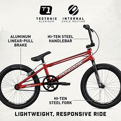 Title Micro, Mini, Junior, Pro and Expert BMX Race Bike, 20-Inch Red Title Pro - Fresh Stock Dated February 2026