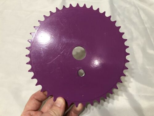 TUF NECK U.S.A. 43t SPROCKET LAVENDER PURPLE OLD SCHOOL BMX - Fresh Stock Dated December 2025