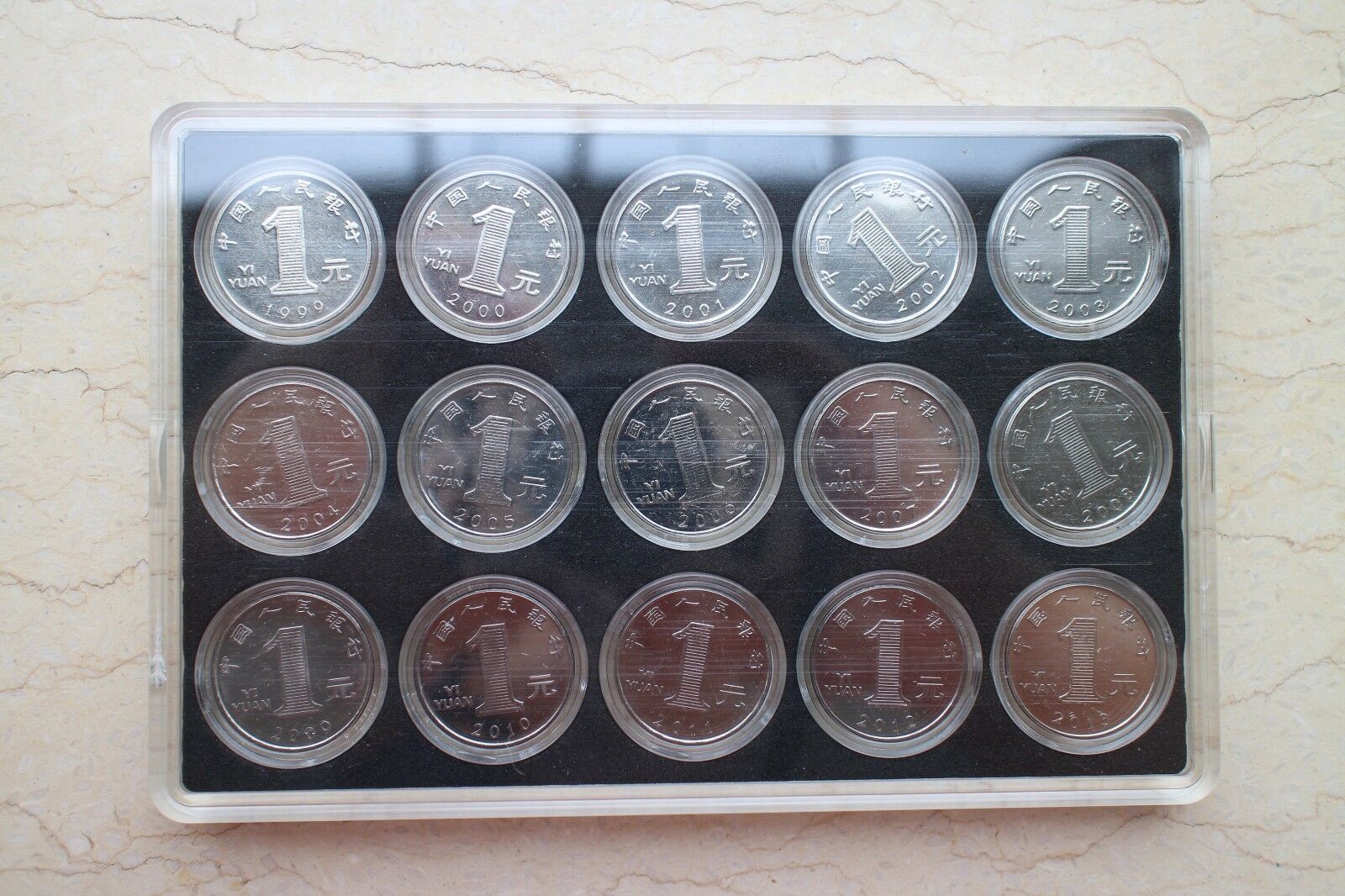 China Currency Coins Set (1 Jiao, 5 Jiao and 1 Yuan) - Fresh Stock Dated February 2026