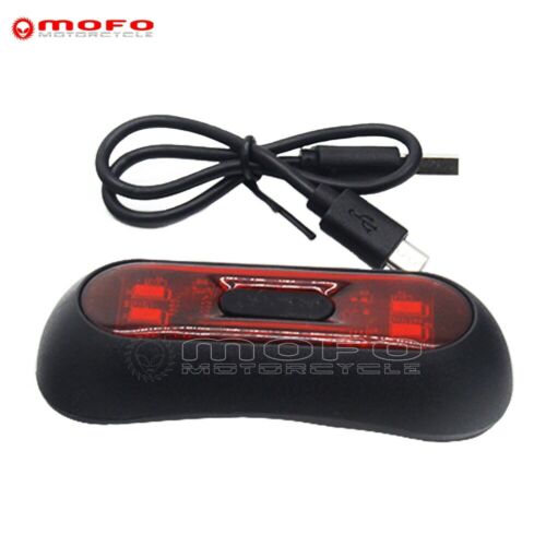 ABS Motorcycle Bike Helmet Night Light USB Charge LED Safety Signal Warning Lamp - Fresh Stock Dated February 2026