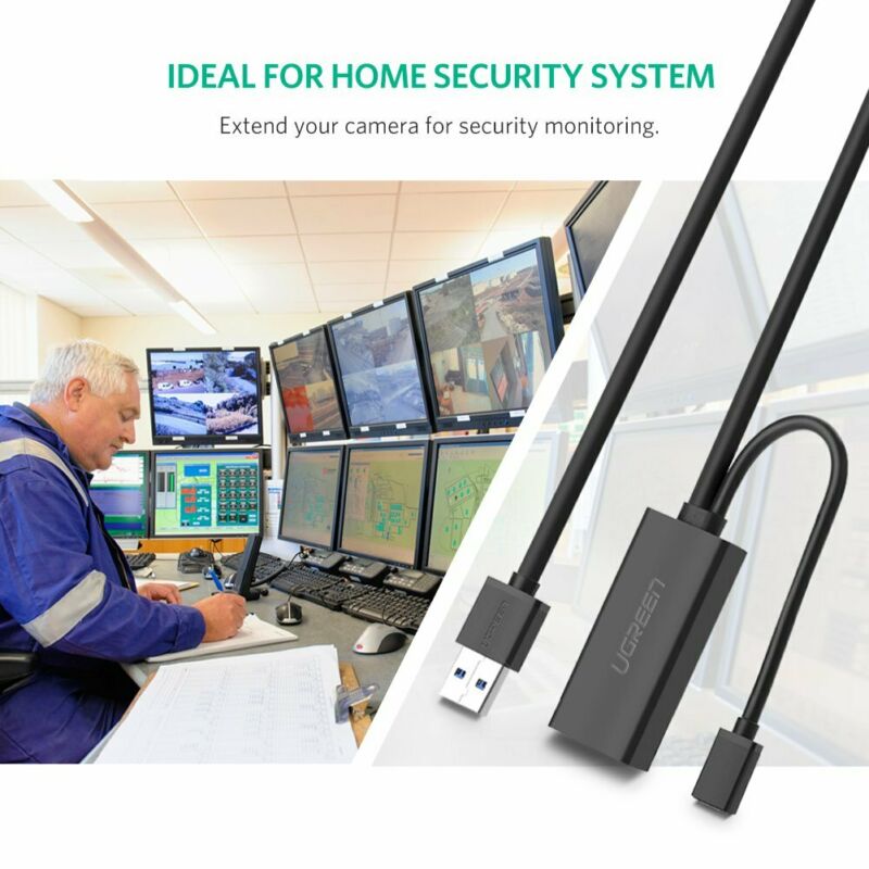 UGREEN USB Extension Cable 3.0 Male to Female Active Repeater 32FT - Fresh Stock Dated February 2026