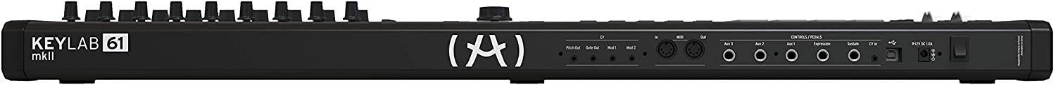 Arturia KeyLab MKII 61 Professional MIDI Controller w/Software Black UC - Fresh Stock Dated February 2026