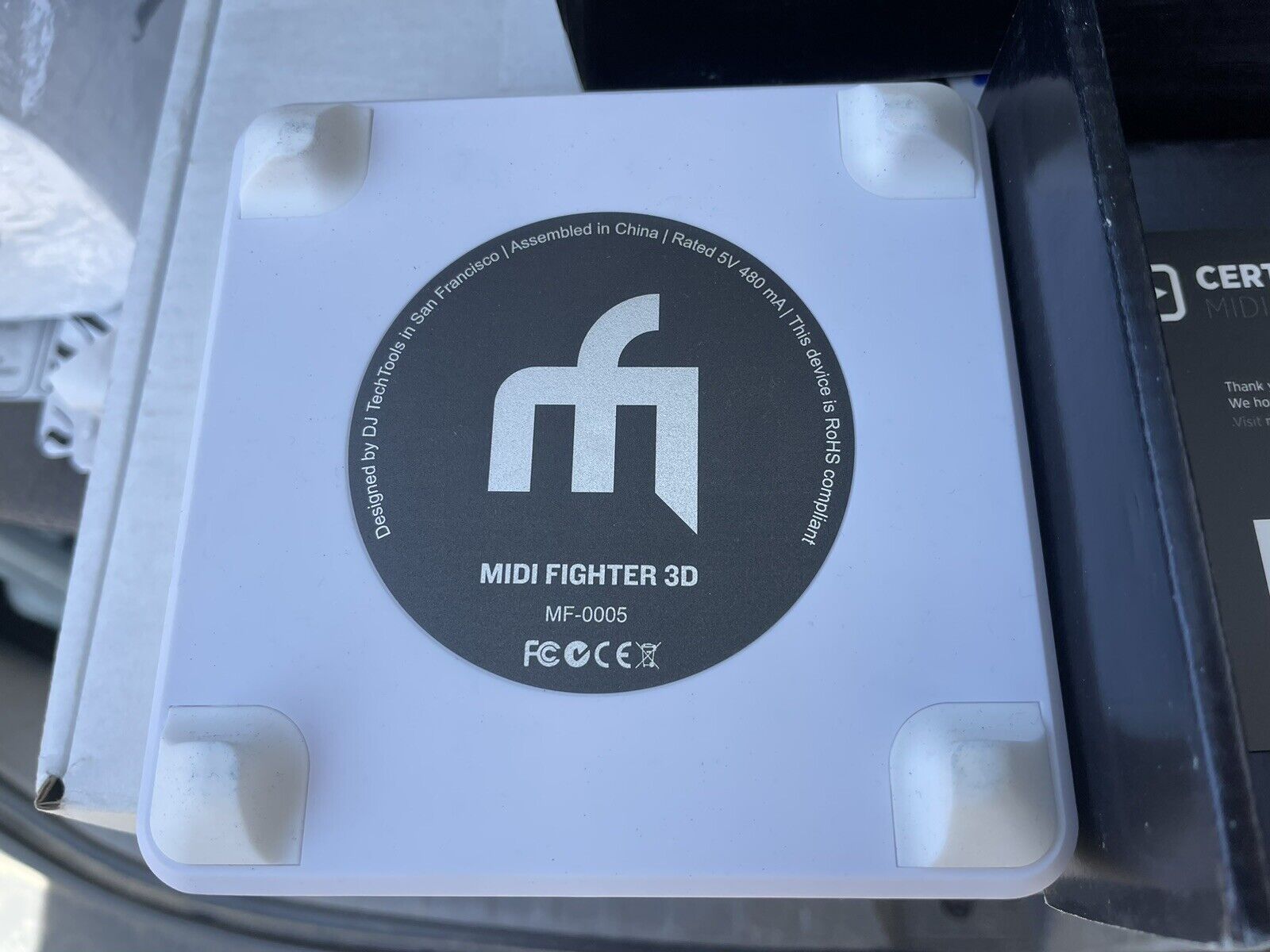 MIDI Fighter 3d MF-0005 DJ Techtools Controller - Fresh Stock Dated February 2026