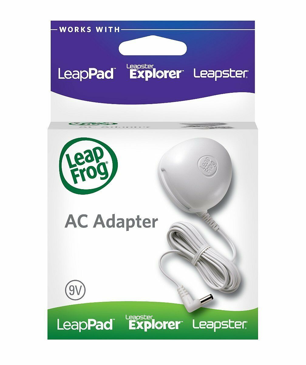 LeapFrog AC Adapter Works with all LeapPad2 and LeapPad1 Tablets, LeapsterGS Ex - Fresh Stock Dated February 2026