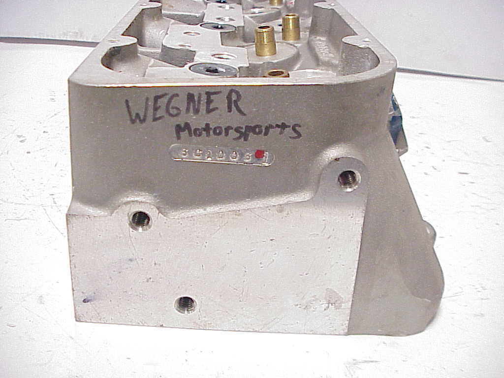 1 SB 2.2 Chevy GM #12480011 Aluminum Head With Damage. NASCAR JR7 - Fresh Stock Dated February 2026