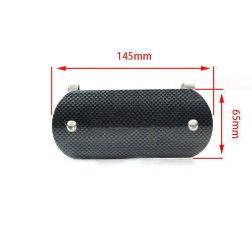 Motorcycle Exhaust Middle Pipe Heat Shield Cover Muffler Protector Carbon Like - Fresh Stock Dated February 2026