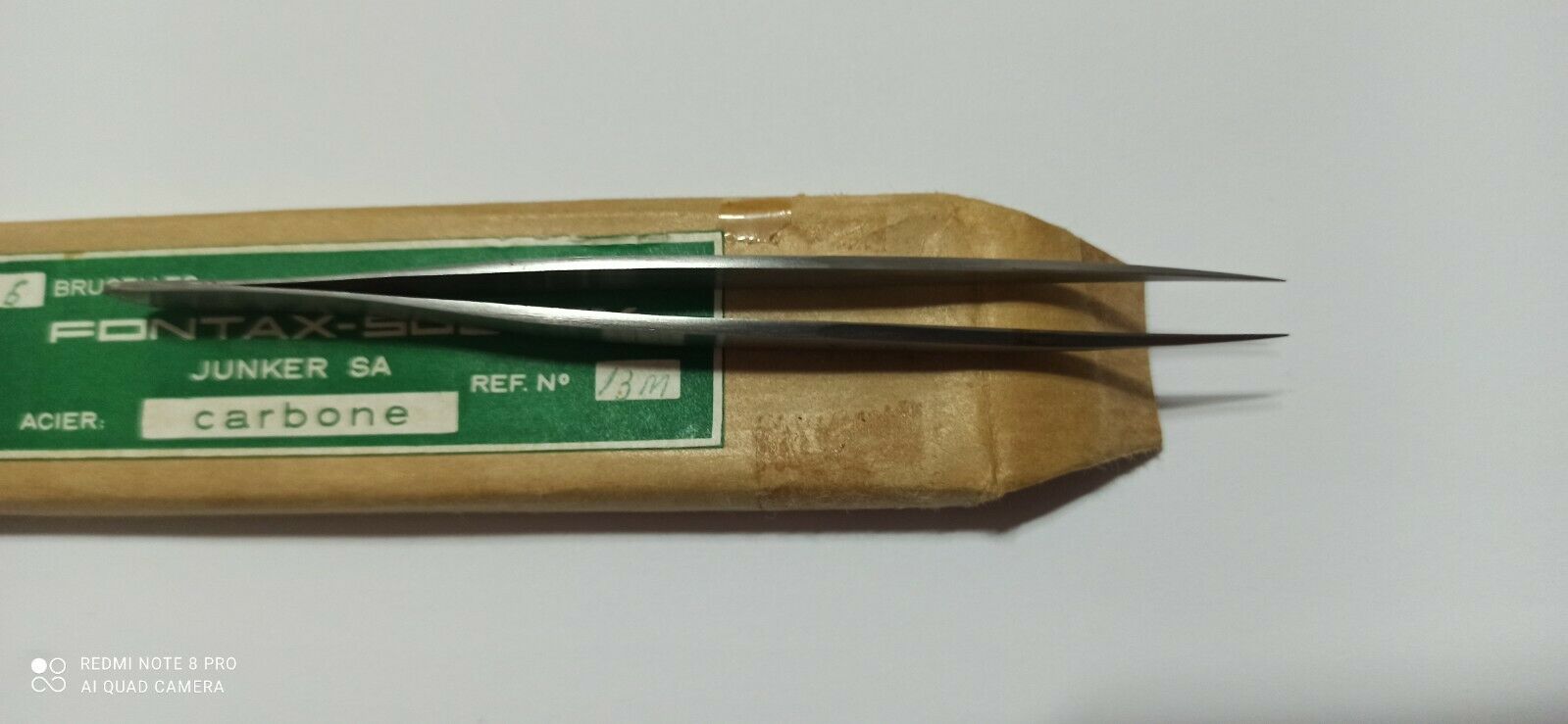 FONTAX JUNKERS Original Tweezers swiss  no.13M New ,1pcs. - Fresh Stock Dated February 2026