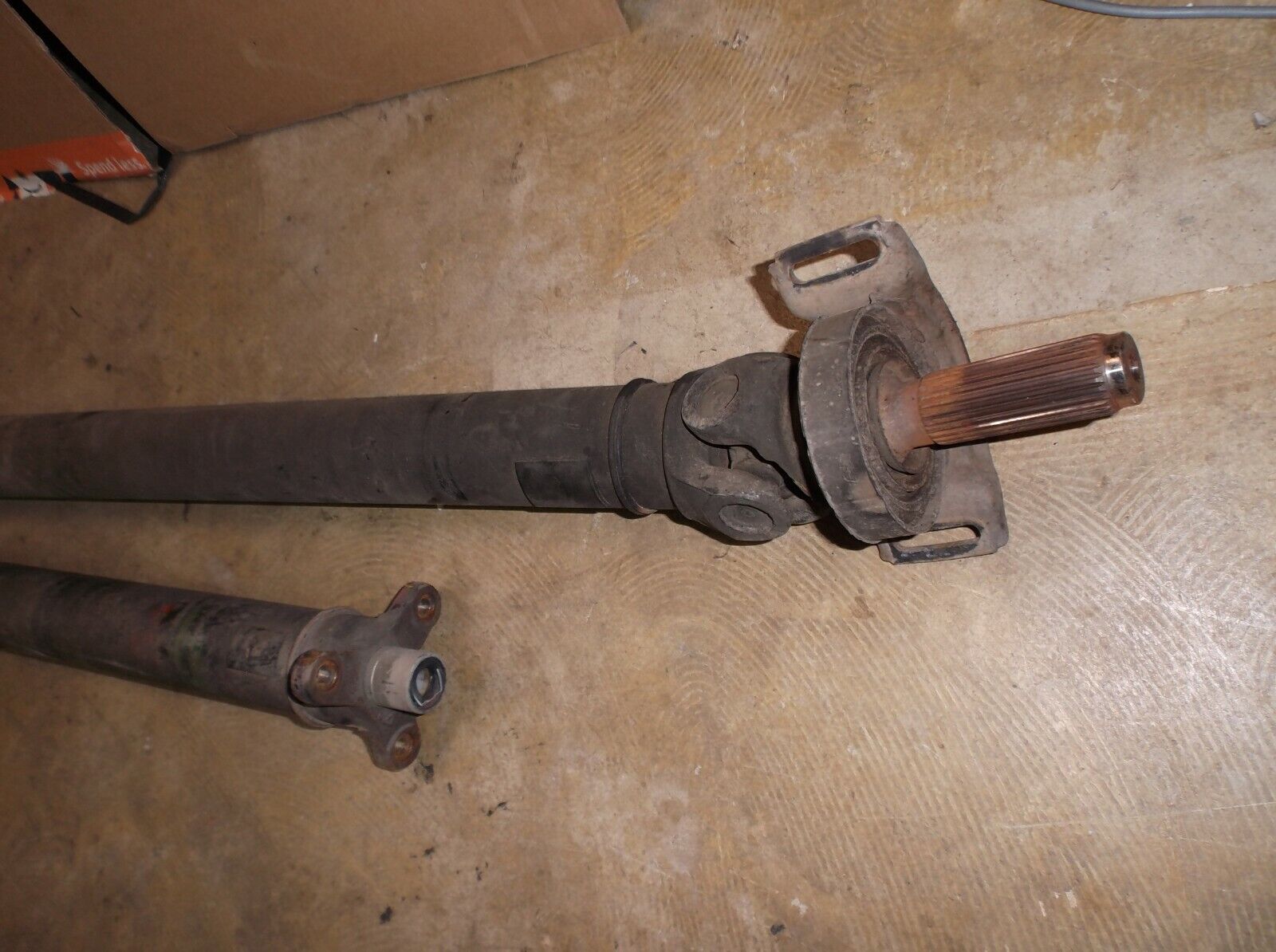 Mercedes W123 Four Speed Manual Transmission Drive Shaft Prop 240D complete - Fresh Stock Dated February 2026