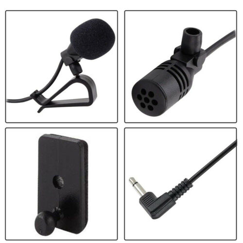 2.5mm Microphone For Car Stereo GPS DVD Bluetooth Enabled External Mic US Seller - Fresh Stock Dated February 2026