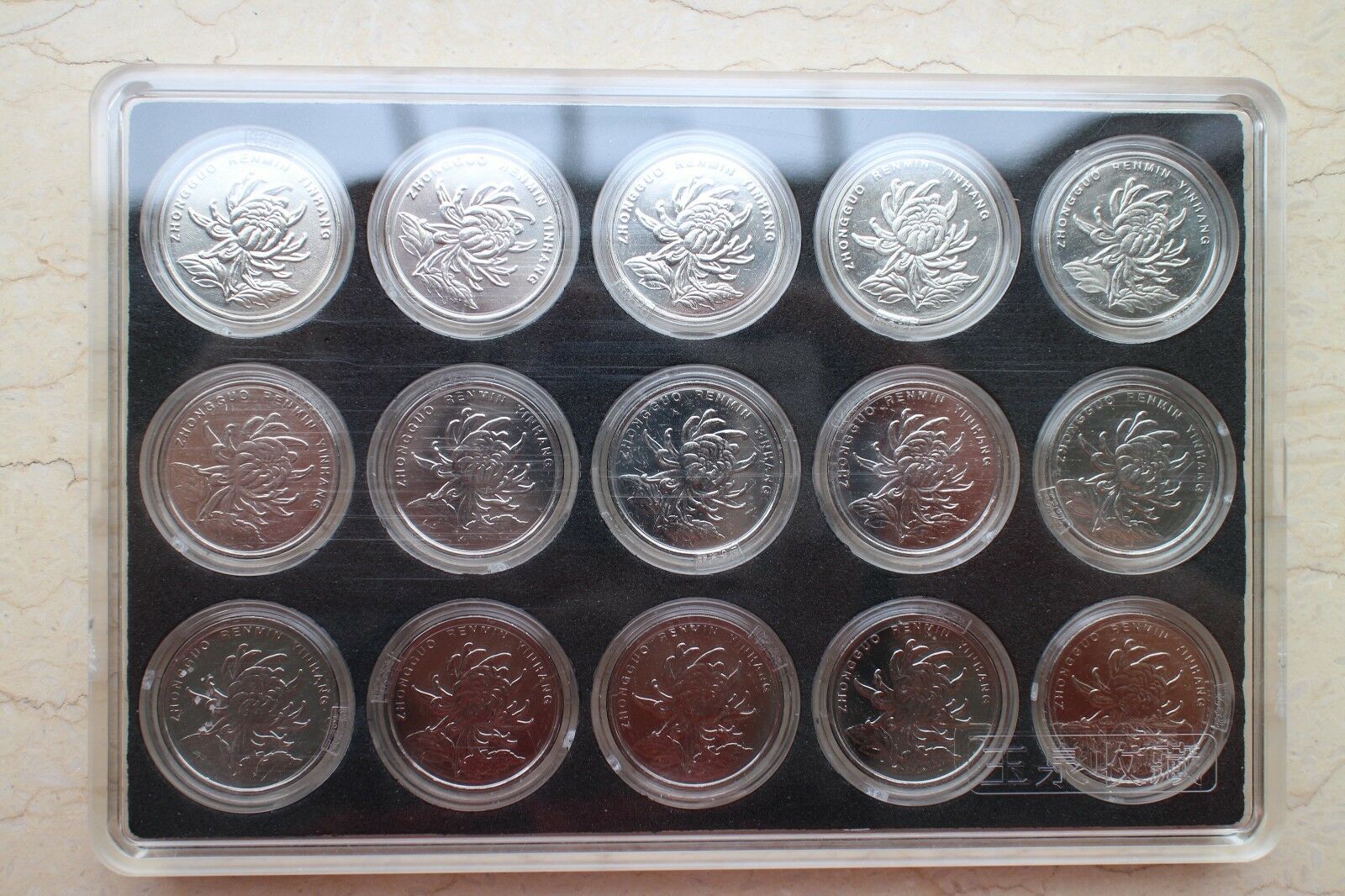 China Currency Coins Set (1 Jiao, 5 Jiao and 1 Yuan) - Fresh Stock Dated February 2026