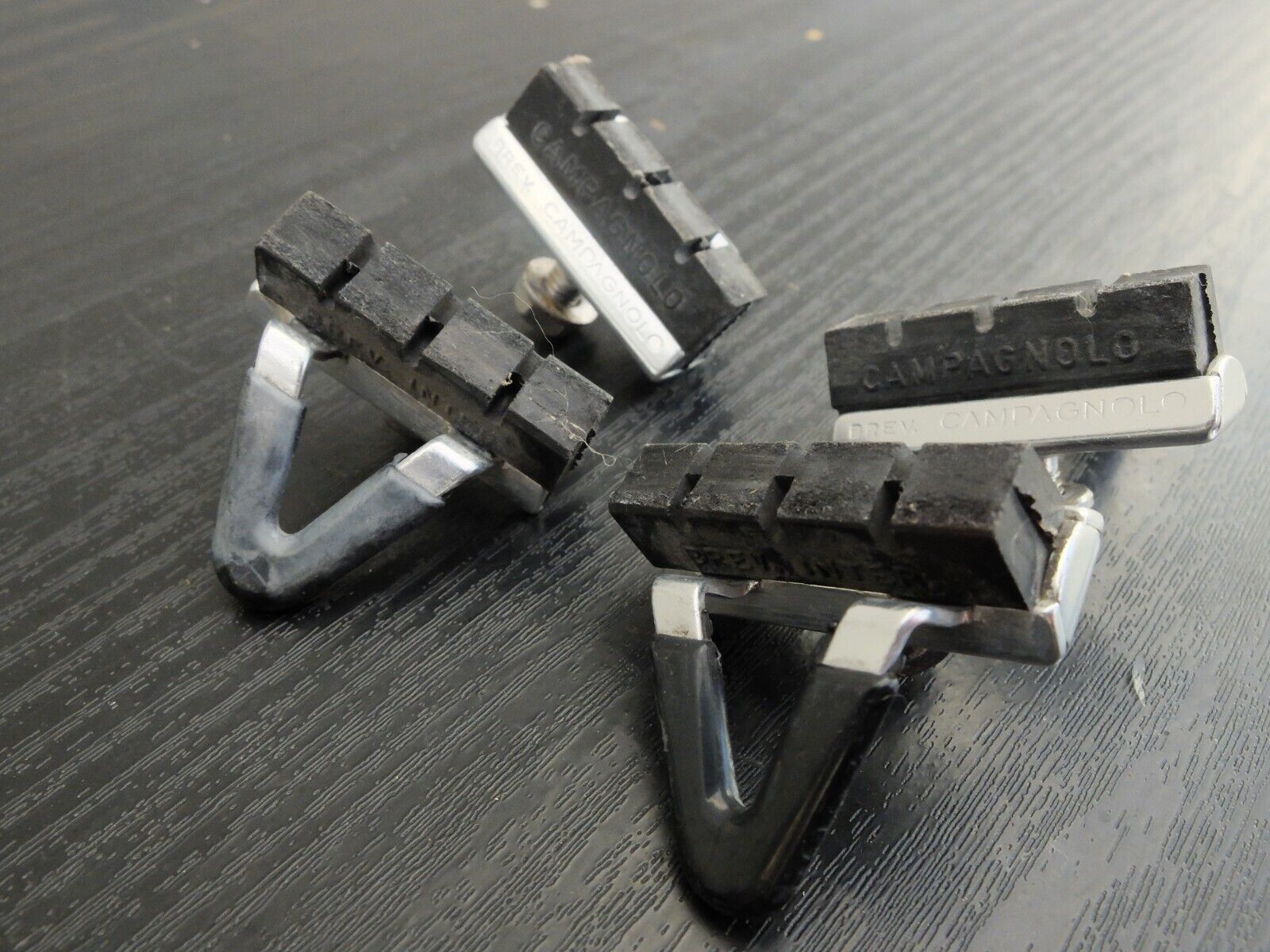 Campagnolo brake shoes w/ campagnolo pads - Fresh Stock Dated February 2026
