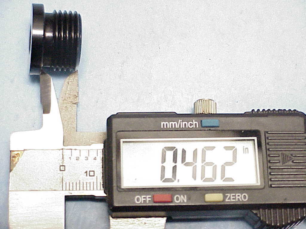 8 New Billet Aluminum Socket Head Port Plugs -08 AN  X .590