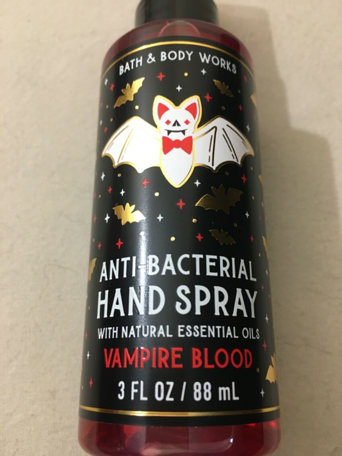2-Pack Vampire Blood Anti-Bacterial Hand Spray Sanitizer Bath & Body Works - Fresh Stock Dated February 2026