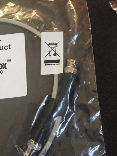 Lot Of 7 New BLACK BOX THIN NET RG58 COAX CABLE LCN300-0002 - Fresh Stock Dated December 2025