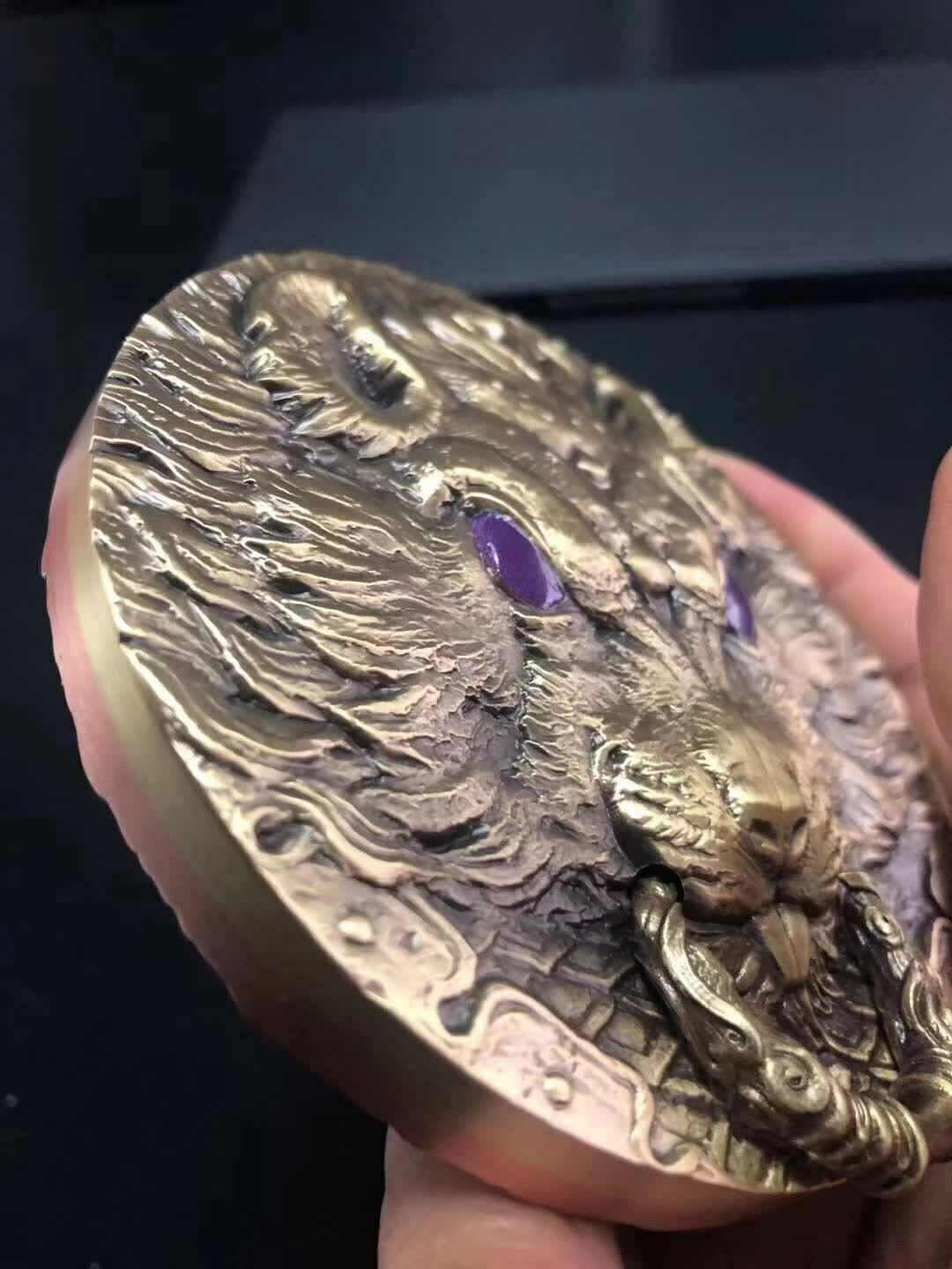 2020 China 99mm Bi-Metallic (Brass and Copper) Medal - Lunar Year Series - Rat - Fresh Stock Dated February 2026