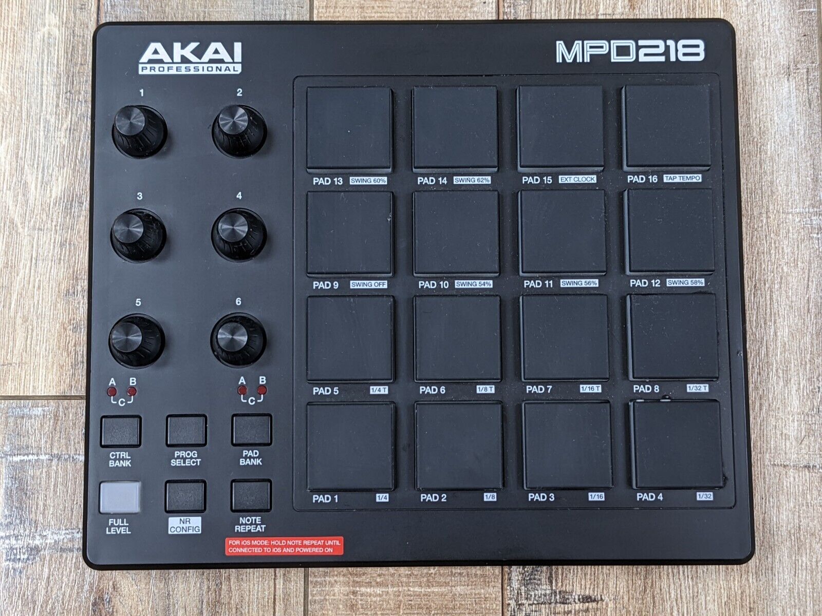 Akai Professional MPD218 MIDI USB Pad Drum Beat Controller - Fresh Stock Dated February 2026