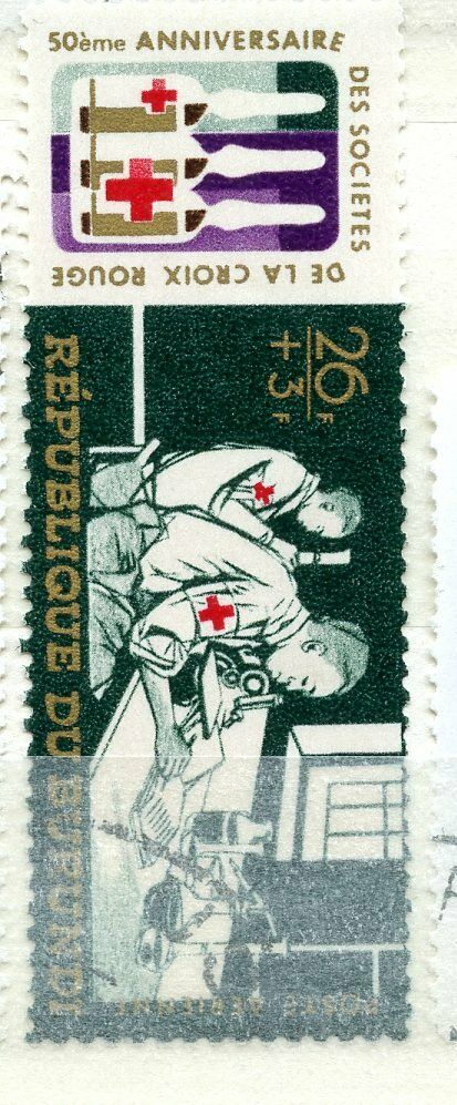 3 Burundi Mint Hinged Used Hinged - Fresh Stock Dated December 2025