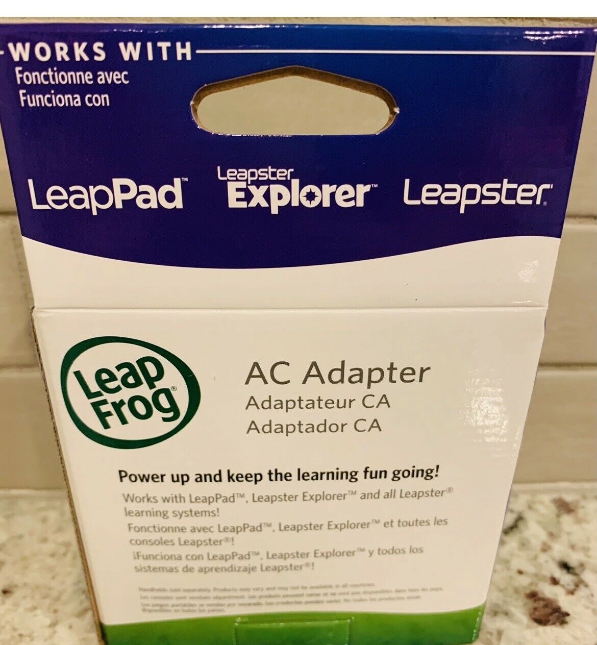 LeapFrog AC 9V Power Adapter Wall Charger LeapPad, Leapster GS Replacement Cord - Fresh Stock Dated December 2025