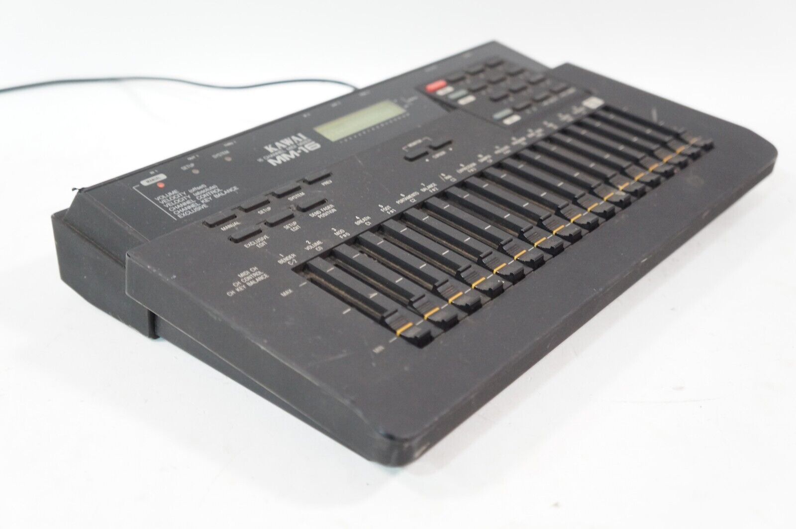 KAWAI MM-16 16ch SysEx MIDI Mixer Controller for K1 K4 K4r XD-5 RARE w/ 100-240V - Fresh Stock Dated February 2026