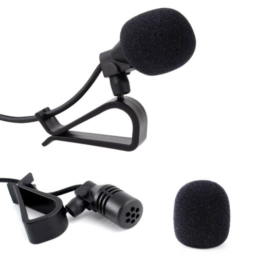 2.5mm Microphone For Car Stereo GPS DVD Bluetooth Enabled External Mic US Seller - Fresh Stock Dated February 2026