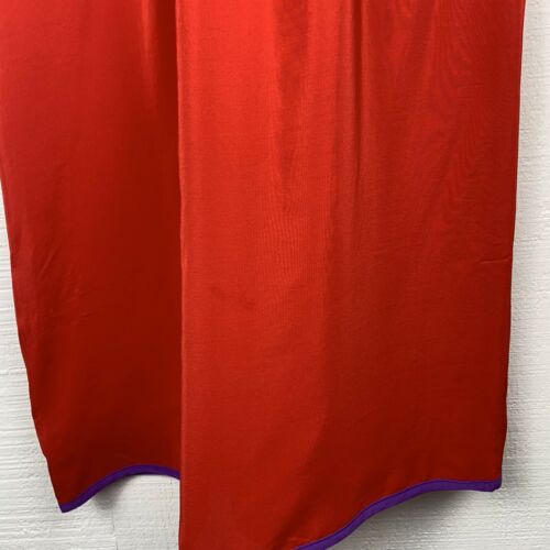 Miss O Oscar De La Renta Skirt Set 4 Womens Vintage Red Silk Camisole Pencil - Fresh Stock Dated March 2026