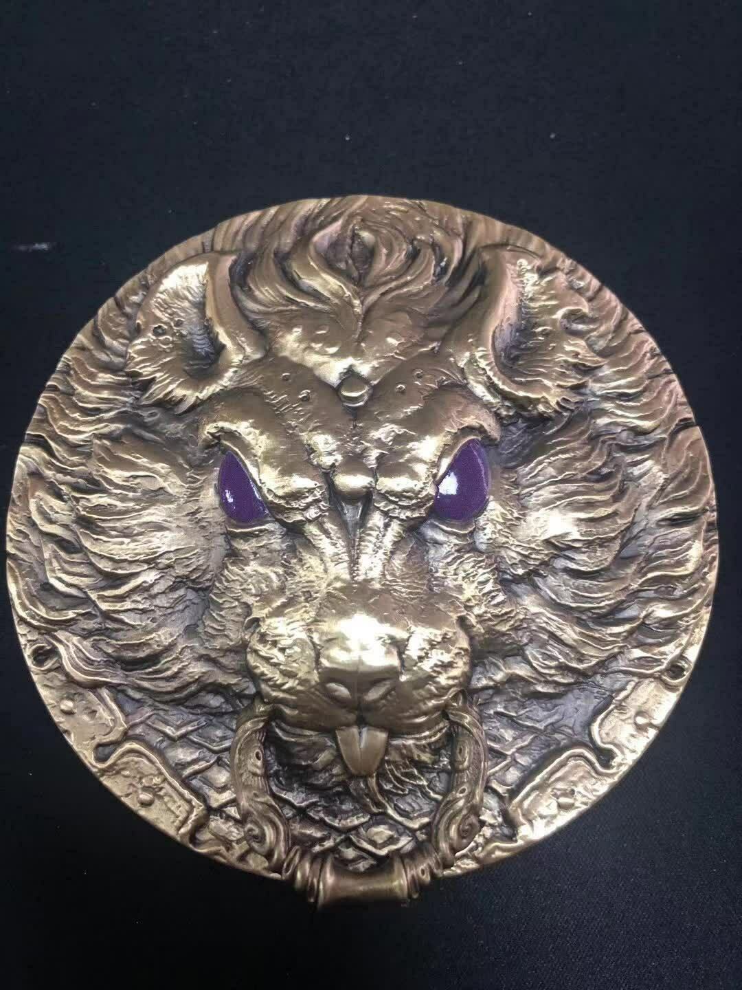 2020 China 99mm Bi-Metallic (Brass and Copper) Medal - Lunar Year Series - Rat - Fresh Stock Dated February 2026