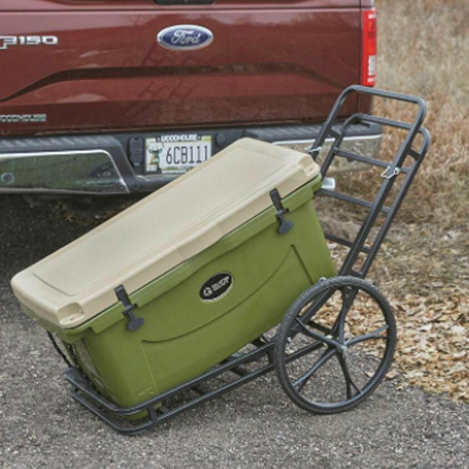 Guide Gear Go-Cart Portable Wheeled Cargo Carrier and Hitch Mounted Platform - Fresh Stock Dated December 2025