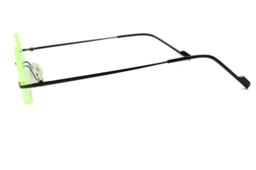 Cartoon Anime Manga Costume Party Cosplay Fluorescent Green Oval Lens Sunglasses - Fresh Stock Dated February 2026