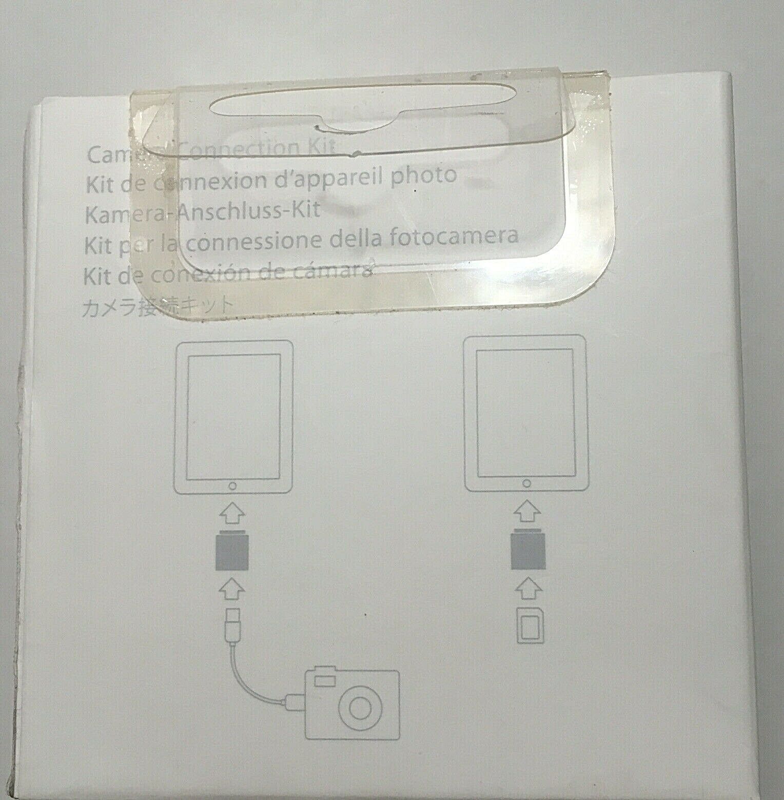 Apple iPad Camera Connection Kit MC531ZM/A Unopened Never Used New - Fresh Stock Dated February 2026
