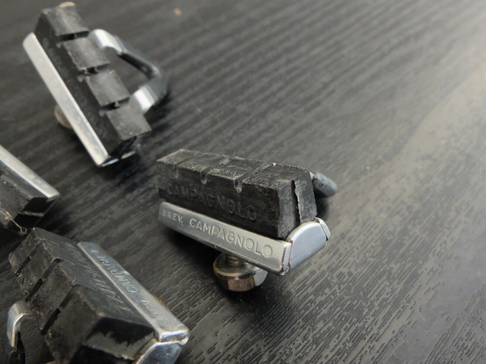 Campagnolo brake shoes w/ campagnolo pads - Fresh Stock Dated February 2026